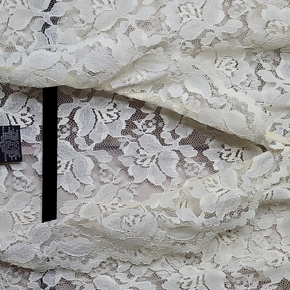 Nicole by Nicole Miller Floral Lace Cardigan - Picture 7 of 10